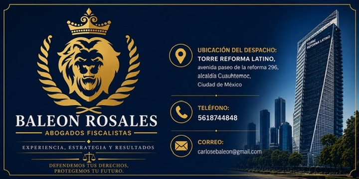 Baleón Rosales Abogados Fiscalistas - Contacto